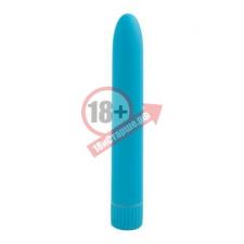 Голубой вибромассажер Climax Smooth 7" Vibe - 17,8 см.