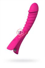 Розовый вибратор для массажа G-точки S-HANDE Topi - 19,9 см.