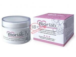 Дневная увлажняющая эмульсия Biorlab для сухой и чувствительной кожи - 45 гр.