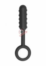 Анальный стимулятор No.61 Dildo With Metal Ring - 18,2 см.