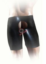 Латексные шорты унисекс для фистинга Latex Unisex Fisting Short