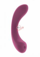 Розовый гнущийся вибратор Olivia - 15,6 см.