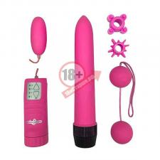 Розовый вибронабор COUPLE KIT