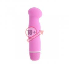 Розовый мини-вибратор Microscopic Mini Updo - 12,5 см.