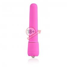 Розовая вибропуля First Time Power Tingler