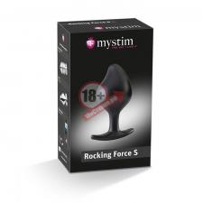 Анальная пробка Rocking Force S для электростимуляции - 9,5 см.