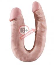 Двусторонний фаллоимитатор BIGSTUFF 16INCH DOUBLE DONG - 41 см.